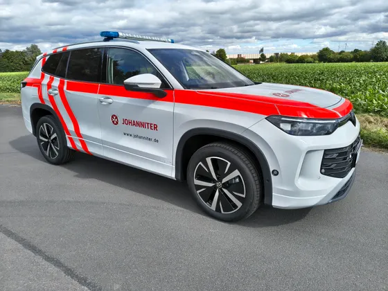 VW Tayron – Organtransport – JUH Kiel